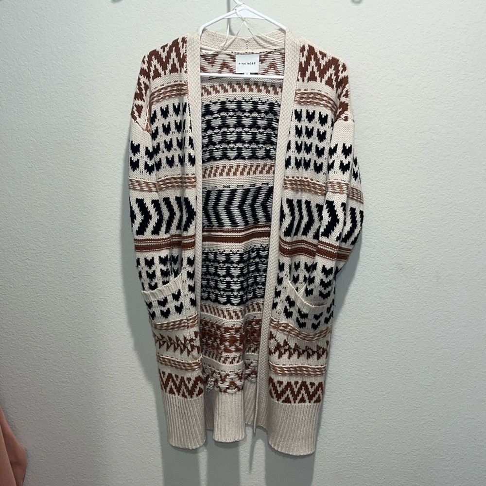 Women’s Long Cardigan Gently Used